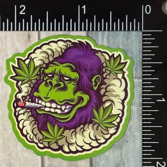 ๐10/$10๐ Psychedelic 420 Reusable Waterproof Vinyl Sticker Decal - Picture 1 of 1